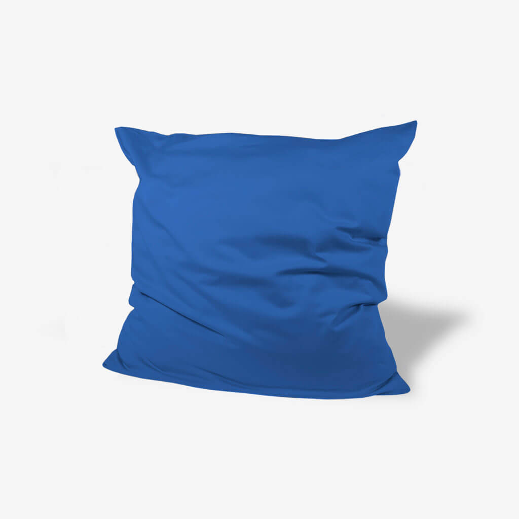 ROOM IN A BOX organic cotton bed linen pillow case 80x80 ultramarine blue
