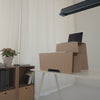  ROOM IN A BOX modular Shelf 2x3, MonKey Desk and Pendant Lamp in the office