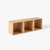 ROOM IN A BOX modular shelving system shelf 1x3 without inserts